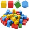 Bloques de Madera de Pino en Stock Materiales Creativos para Modelos DIY Infantiles Bloques de Construcción Cuadrados de Madera Maciza