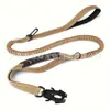 Produtos para Pets Cachorro Sapo Fivela Tática Guia para Cachorro Corda para Cachorro Cachorro Grande à Prova de Explosão Cinto de Segurança para Pets Corrente para Cachorro
