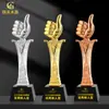 Medalha de Funcionário Destaque Competição Reunião Anual Escola Empresa de Troféus de Cristal Premiação Evento de Bilhar Dança Comemorativo