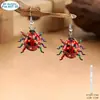 Pendientes Colgantes Gatito Espacial Transfronterizos Accesorios Sexy para el Día a Día y Fiestas Regalos de Navidad Adecuados para Mujeres Todas las Estaciones