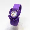 Reloj de Juguete para Niños Reloj Digital Pulsera de Presión Niño Pequeño Niña Bebé Súper Lindo Dibujos Animados Gelatina Reloj de Golpeo Dropshipping