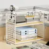 Prateleira de armazenamento por assunto, organizador de livros para mesa de estudante, estante de mesa, suporte de livros de vários níveis, tamanho A4
