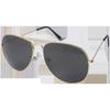 Nuevas gafas de sol de aviador para exteriores de alta calidad, gafas de moda, gafas de sol de metal, venta directa de fábrica