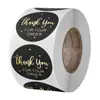 Exportación Transfronteriza 500 Hojas/Rollo Rama de Olivo Estampado en Caliente Pegatinas de Gracias Sellado de Empaque de Regalo Sobre Decorativo Pegatinas de Etiqueta