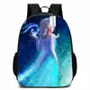 Mochila Escolar para Preescolar Princesa Congelada Aisha Sophia Niñas Mochila Infantil Escolar Dibujos Animados para Estudiantes de Primaria