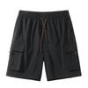 Calções de sol à prova d'água de verão cor sólida retrô shorts para esportes ao ar livre na montanha shorts de sol masculinos atacado de fábrica