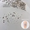 Sem Fundo Mini tamanho pequeno Broca Empilhável Arte de Unhas Joias Flash K9 Broca Empilhável Acabada Strass Broca de Unha Acessórios de Decoração