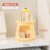 Porta-Canetas Giratório Haixing Personalizado para Estudantes de Grande Capacidade Caixa de Armazenamento para Pincéis de Maquiagem Caixa Giratória de Armazenamento para Mesa de Escritório