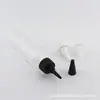 Botella blanca de 150 ml con tapón de punta, botella de aceite esencial de punta marrón, botella de pegamento, botella de aceite de punta marrón de 150 ml, botella de medicina líquida