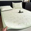 Esterilla Refrigerante Jacquard de Verano con Perlas de Seda de Hielo PE Modelo Nuevo 2026 para Dormitorio Estudiantil de Verano Esterilla Suave Individual Lavable a Máquina