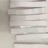 Venta directa del fabricante: Accesorios de Cintura Elástica Blanca Fu Yu de 1.5cm, Banda Elástica Ancha, Alta Elasticidad, Cómodo y Duradero
