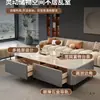 Mesa de Centro de Pizarra Sala de Estar Hogar 2025 Nuevo Apartamento Pequeño Lujo Accesible Gama Alta Moderno Simple Combinación Mueble de TV de Piso