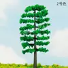 Mesa de arena modelo árbol musgo decoración micro paisajismo fondo árbol falso simulación modelo paisajismo árbol de anillo árbol de Navidad árbol falso