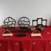 Soporte de Exhibición de Mesa de Postres Estilo Chino, Bandeja de Mesa para Compromiso y Boda, Estante Decorativo, Decoración de Boda, Soporte para Pasteles de Hora del Té