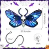 Decoración para Colgar en la Pared Murciélago Fantasma de Halloween Transfronteriza Placa Acrílica Manualidad Arreglo de Atmósfera Colgante de Pared Decoración de Pared