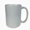 Caneca de Sublimação Criativa Cerâmica Personalizada em Branco Revestimento para Transferência de Calor 15oz Grande Capacidade Caneca de Café