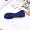 Cuerda Elástica de 1 mm Banda de Goma Redonda de Color Duradera para Ensartar Cuentas Cordón de Alta Elasticidad Materiales para Joyería DIY