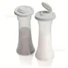 Venta Caliente Transfronteriza de Amazon Botella Aspersora de 2 Piezas Botella de Plástico para Condimentos Aspersor de Polvo Botella para Especias Pimienta