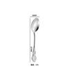 Relieve de corte imperial transfronterizo cuchillo y tenedor cuchara de acero inoxidable juego de cubiertos para comida occidental de hotel cuchara para mezclar cuchara para café cuchillo para bistec