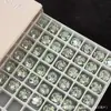 Brincos Autênticos Huazi 6m de Estrela de Quatro Pontas com Diamantes, Sensação de Luxo Leve, Temperamento Doce e Cool, Design de Personalidade de Alto Padrão, Modernos e Fáceis de Combinar