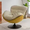 Sofá de Designer Italiano, Cadeira de Lazer Giratória Simples para Varanda Sala de Estar Uso Doméstico, Cadeira Sofá Preguiçosa, Cadeira Casca de Ovo