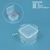 Caixa de Embalagem de Plástico Transparente Caixa de Exibição de Amostra de Ferramentas de Hardware Caixa de Embalagem de Peças Organizador de Acessórios Caixa de Armazenamento de Cartões