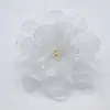 45/90mm Hilo de Seda Flor Accesorios Malla Hilo Borde Quemado Flor Accesorios Flor de Tela Hecho a Mano DIY Accesorios para Tocados
