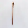 Cuchara de Postre de Madera 20 cm Cuchara Larga Cuchara para Mezclar Miel Larga Mango Largo Palo para Remover Café Cuchara Pequeña Cuchara