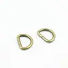 Acessórios de Ferragem para Malas e Bolsas de Mão, Fivela de Alça de Ombro, Fivela de Metal 6X4 Argola D de Arame, Diâmetro do Arame 3,8mm