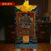 Algodón de Nepal Pigmento Mineral Natural Corazón Auspicioso Madre Bodhisattva Madre Auspiciosa Thangka Buda Pintura Decorativa