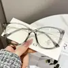 Nuevas Gafas Cat-Eye de Estilo Vintage en TR90 con Montura Grande, Acabado de Alta Gama, Adecuadas para Mujeres Sin Maquillaje
