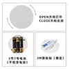 Luz Noturna RGB Popular da Amazon Colorida Luz de Atmosfera Festiva Luz de LED a Bateria para Armário Luz de Toque