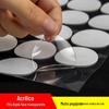 Ganchos Adesivos de Acrílico Dupla Face para Venda Direta, Adesivos de Parede, Pontos Adesivos Redondos, Adesivo Nano Forte Transparente à Prova d'Água, Adesivo de Alta Viscosidade Sem Marcas