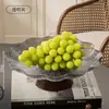 Design PatenteadoNova Tigela de Frutas Pétala de Lótus Criativa, Luxo Leve, Resistente a Estilhaços, Adequada para Uso Doméstico, Lanches de Festa e Prato de Sobremesa