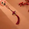 Borla de nó chinês com acabamento em 8 placas Phnom Penh, fabricante de pingentes de roupas com nó rico em nó chinês, atacado