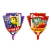 Nuevo Perro Patrulla Wangwang Mano Alienígena Palo Globo de Película de Aluminio Juguete de Cumpleaños Infantil Decoración de Fiesta