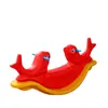 Gangorra de Carpa Bicolor. Gangorra Infantil. Brinquedos Familiares para Educação Infantil. Cavalo de balanço duplo. Chocalho de Jardim de Infância