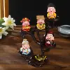 Muñeco Dios de la Riqueza, Adorno de Resina, Decoración de Sala de Estar de Cinco Reglas, Hogar Nuevo, Inauguración de Casa, Regalo de Apertura de Tienda