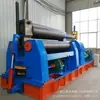 W11-12x2500 Máquina Mecánica de Tres Rodillos para Curvar Chapa Máquina para Curvar Placa de Acero Redonda Máquina para Curvar Chapa Metálica de Recipiente a Presión