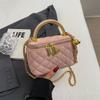 Bolsas Pequeñas Bordadas Populares de Este Año para Mujer 2024 Nuevo Bolso Cruzado de Cadena Versátil Bolso de Mensajero Bolso Pequeño de Trabajo