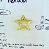 Presilha de Cabelo Estrela com Toque de Luxo, Presilha Garra Estrela Iridescente a Laser, Acessório de Cabelo Atacado Transfronteiriço da Amazon, Presilha Tubarão para Trás da Cabeça