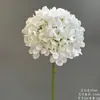 Flores Artificiais Brancas para Decoração de Casamento, Flores de Seda, Ornamentos de Flores Artificiais, Arte Floral Seca, Materiais de Rosa, Arranjo de Flores para Corredor, Arranjo de Parede e Chão