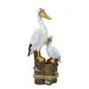 Artesanía de estilo nórdico transfronteriza de pelícano, gaviota, caballito de mar, decoración de entrada, sala de estar, artículos para el hogar, estantería, adornos de escritorio