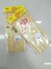 Palillos de Agarwood Blancos para Uso Doméstico, Palillos de Bambú Estilo Chino, Juego de 10 Pares, Paquete Familiar con Palillos de Bambú, Compra al Por Mayor