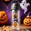 50 adesivos de Halloween estilo cartoon americano, abóbora fofa, fantasma, bruxa, gato preto, colagem para diário, papelaria criativa atacado