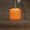 Adorno Colgante Hueco Linterna de Papel Linterna de Festival de Medio Otoño Decoración Estilo Antiguo Accesorios para Fotos Linterna Portátil DIY para Niños