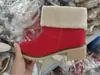 Botas de Invierno de Talla Grande para Mujer, Tacón Grueso, Lana de Cordero, Botas de Nieve de Algodón Grandes, Doble Uso, Cálidas, Zapatos Versátiles para Mujer, Modelo de Exportación