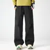 Pantalones Casuales Nuevos de Primavera Impermeables Antiarrugas Resistentes al Agua Tendencia Ropa de Trabajo para Exteriores para Hombres con Diseño de Alta Calidad Pantalones Largos Casuales