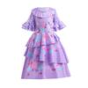 Vestido Mágico Casa Cheia Fantasia de Halloween Infantil Vestido de Princesa Vestido de Fio Bufante Fantasia de Palco Mesa Performance COS