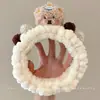 Diadema de Peluche Antideslizante Linda para Lavado de Cara 2026 Nuevo Estilo Diadema para Mujeres Aplicación de Mascarilla Goma para el Pelo Pinza para el Pelo Tocado